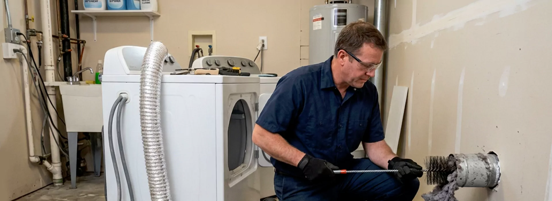 Clogged Dryer Vent Repair in Sweetwater, Florida