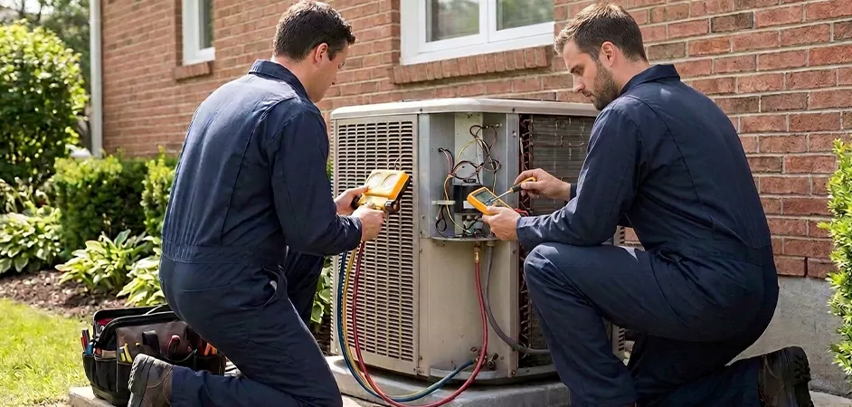 Heat Pump Inspection in Sweetwater